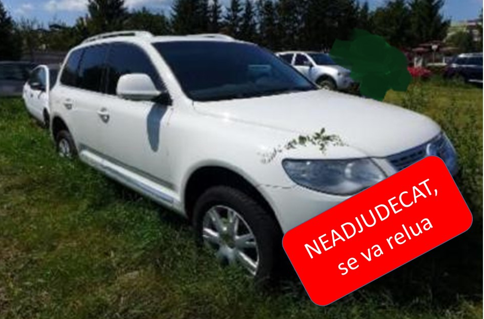 Autoturism marca Volkswagen Touareg - a doua licitatie